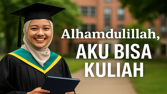 Alhamdulillah, AKU BISA KULIAH